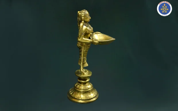Brass Antique Lamp - Image 4