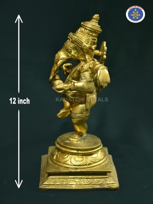 Brass Antique Vinayaka - Image 5